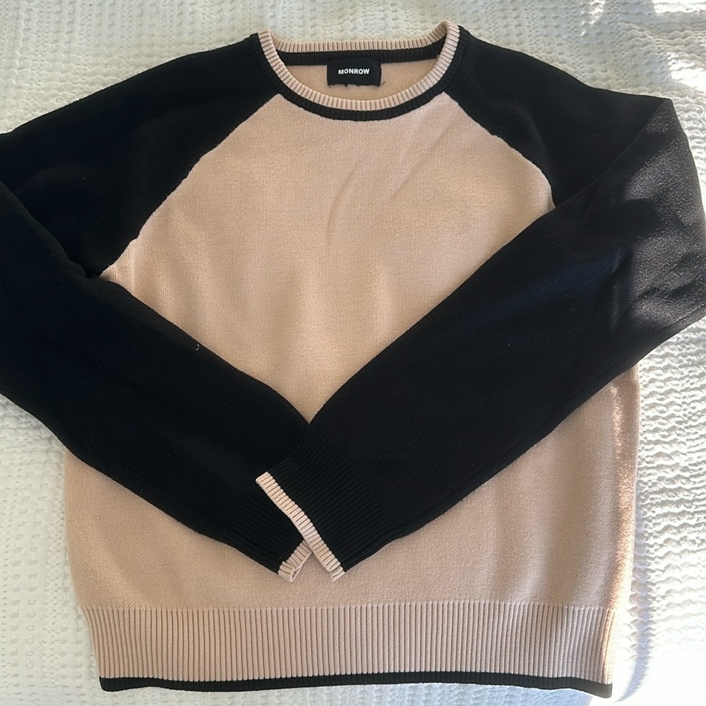 Monroe color block sweater